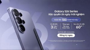 Bất ngờ từ Samsung cơ hội trải nghiệm Galaxy S26 Series trong 26 ngày缩略图