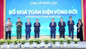 Khai trương nền tảng dữ liệu pháp luật số quốc gia tích hợp AI缩略图