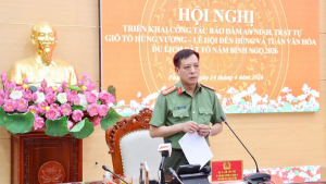 Công an Phú Thọ chủ động phương án bảo đảm an ninh an toàn Giỗ Tổ Hùng Vương năm 2026缩略图