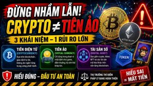 Tiền điện tử tiền ảo và tài sản số Phân biệt để không nhầm lẫn khi thị trường bước vào giai đoạn thí điểm缩略图