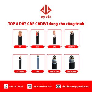 Top 8 dây cáp CADIVI dùng cho công trình缩略图