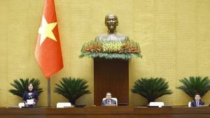 Ngày 10 4 Quốc hội tiếp tục thảo luận về kết quả phát triển kinh tế xã hội và các dự án Luật缩略图