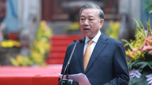 Từ Đền Hùng Tổng Bí thư Chủ tịch nước nhắc lời Bác Đã đi thì phải tới đích缩略图