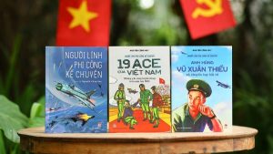 NXB Kim Đồng ra mắt sách Vũ Xuân Thiều và chuyến bay bất tử nhân kỷ niệm 51 năm thống nhất đất nước缩略图